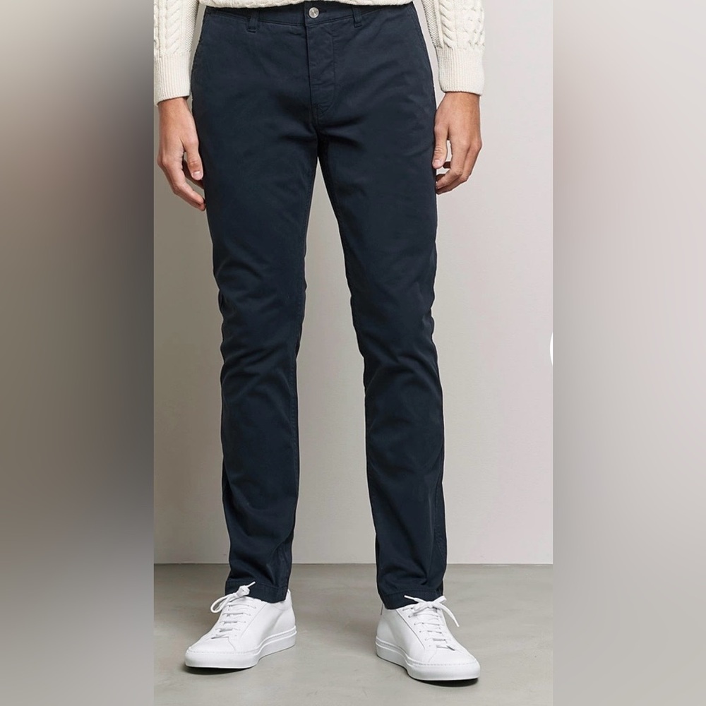 Gant Black Casual Chinos with Contrast Waistband